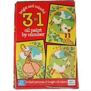 Vintage Oil Paint By Number  - Craftmaster